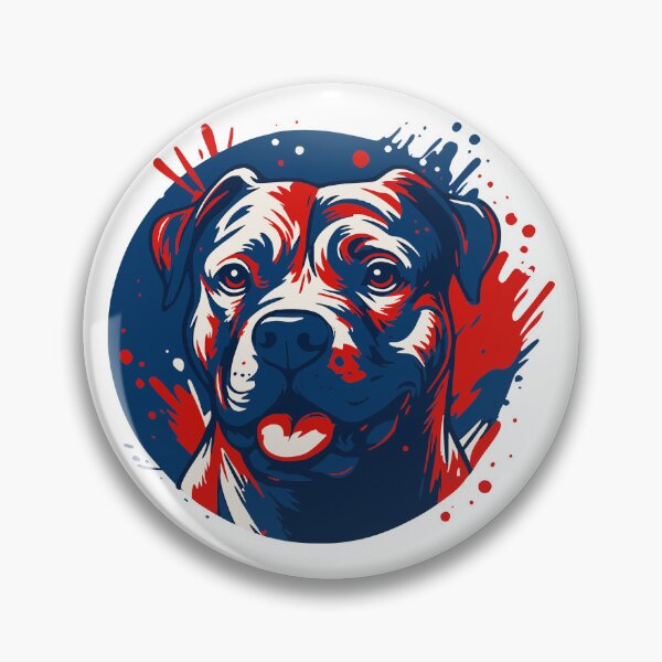 Item preview, Powerful Pitbull in Pop Art style designed and sold by nkhookysun.