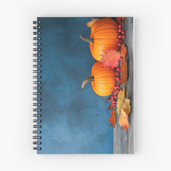 Item preview, Thanksgiving or autumn scene with pumpkins and autumn leaves designed and sold by Mar-Bom.
