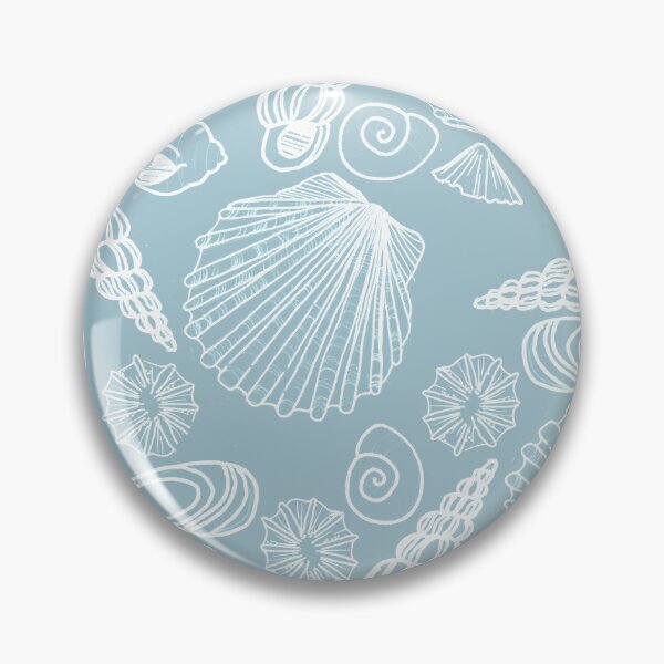 Item preview, Blue Shell Pattern designed and sold by katherineblower.
