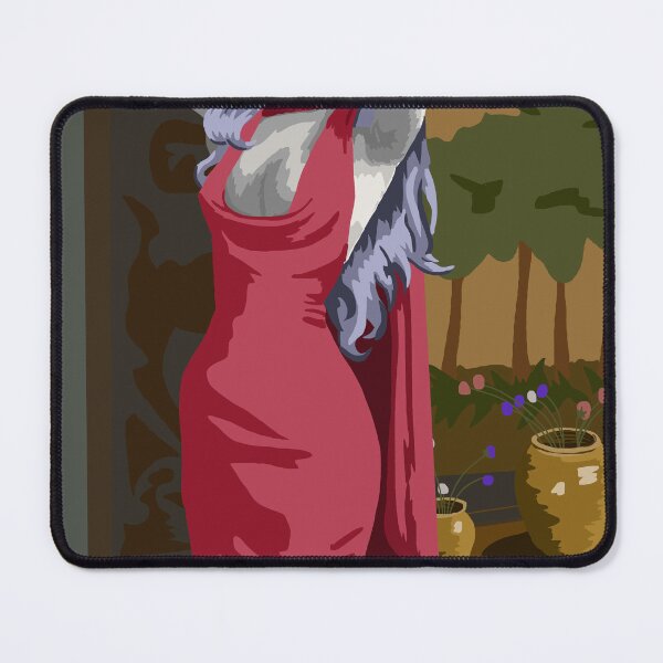 Item preview, Unicorn Woman in Pink Dress, Purple Hair designed and sold by KlakkDrawsStuff.