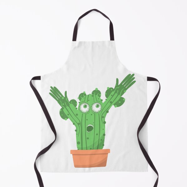 Item preview, Shocked Cactus Character with Arms Up designed and sold by rymarenko.