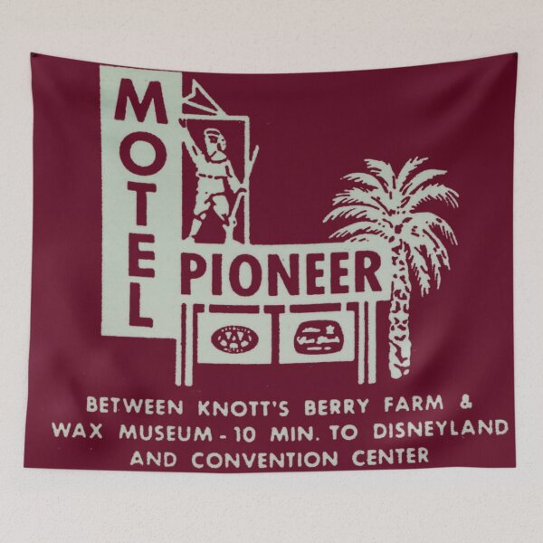 Item preview, Motel Pioneer Authentic Vintage Style  designed and sold by Offset Vinyl Film.