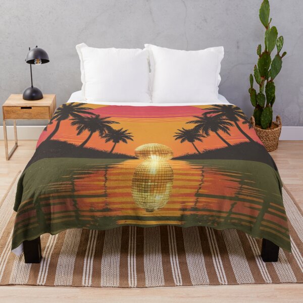 Item preview, Lifestyle Hub: 70s Retro Sunset - Palm Trees & Disco Vibes designed and sold by M&M Lifestyle Hub.