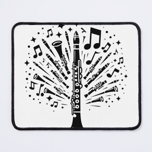 Item preview, Clarinet Tree – Musical Explosion Design designed and sold by ArtByRahim.