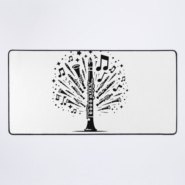Item preview, Clarinet Tree – Musical Explosion Design designed and sold by ArtByRahim.
