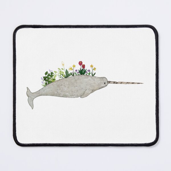 Item preview, Flowering Narwal designed and sold by katherineblower.