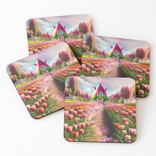Item preview, tulip houses designed and sold by fantasiaDaria.