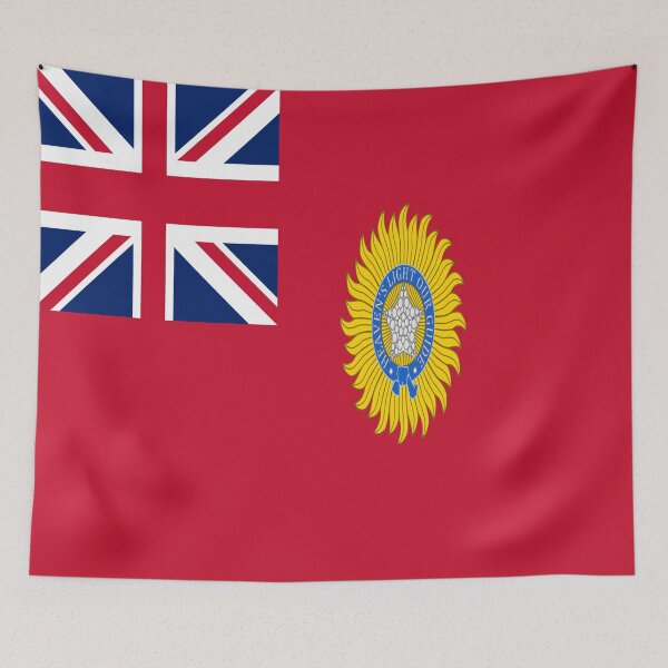 Item preview, British Raj Red Ensign Flag designed and sold by ArtHistoryPrint.