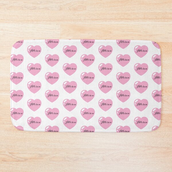 Item preview, Allison Name with pink Heart  designed and sold by Monika Howarth.