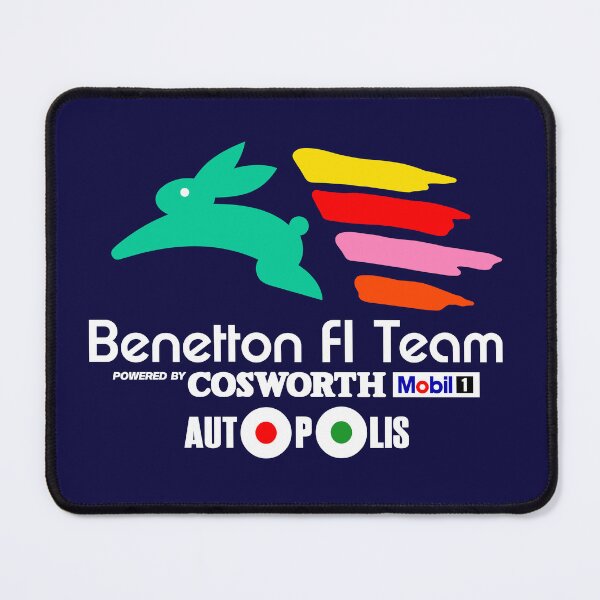 Item preview, Benetton F1 Team Shield Season 80's Retro Art designed and sold by San Studios Co..