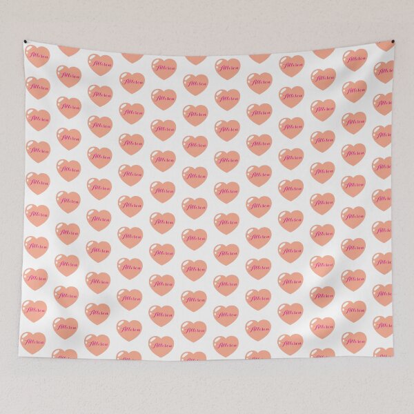 Item preview, Allison Name with orange Heart  designed and sold by Monika Howarth.