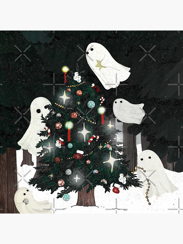 Thumbnail 5 of 5, Coasters (Set of 4), Christmas Spirits designed and sold by katherineblower.