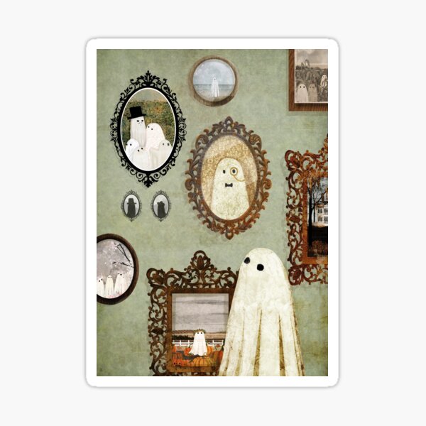 Item preview, There's A Ghost in the Portrait Gallery designed and sold by katherineblower.