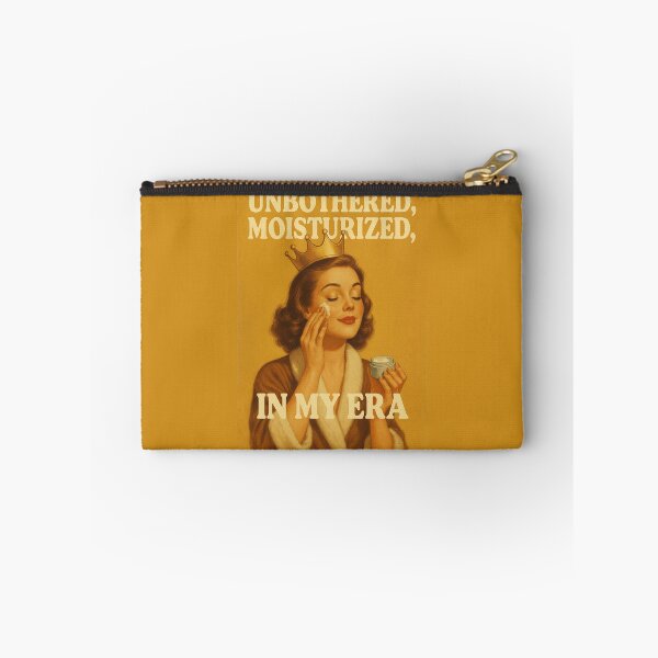 Item preview, Unbothered Moisturized In My Era – Retro Skincare Queen Self-Care Art designed and sold by Rest Babe.