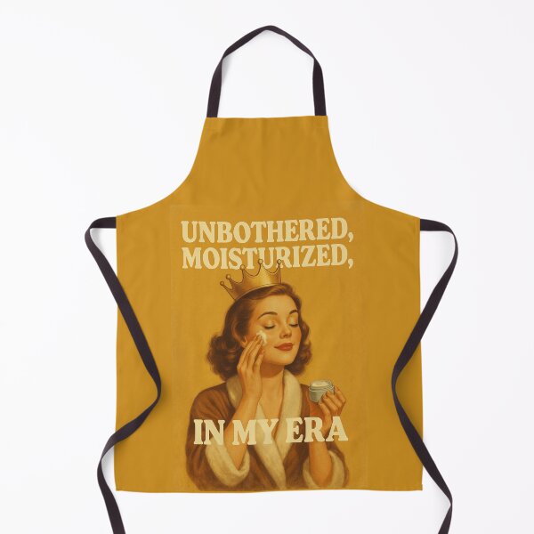 Item preview, Unbothered Moisturized In My Era – Retro Skincare Queen Self-Care Art designed and sold by Rest Babe.