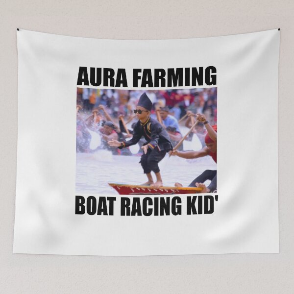 Item preview, Aura Boat Racing Kid designed and sold by AShanDome.