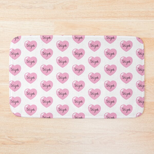 Item preview, Steph Name with pink Heart  designed and sold by Monika Howarth.