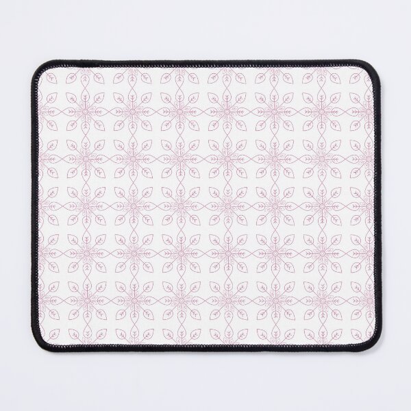 Item preview, geometric patterns in various shades of pink and white are arranged in two rows. Designs include hexagons, circles, triangles, and lines, each forming intricate repetitive motifs. designed and sold by CreativebyTKK.