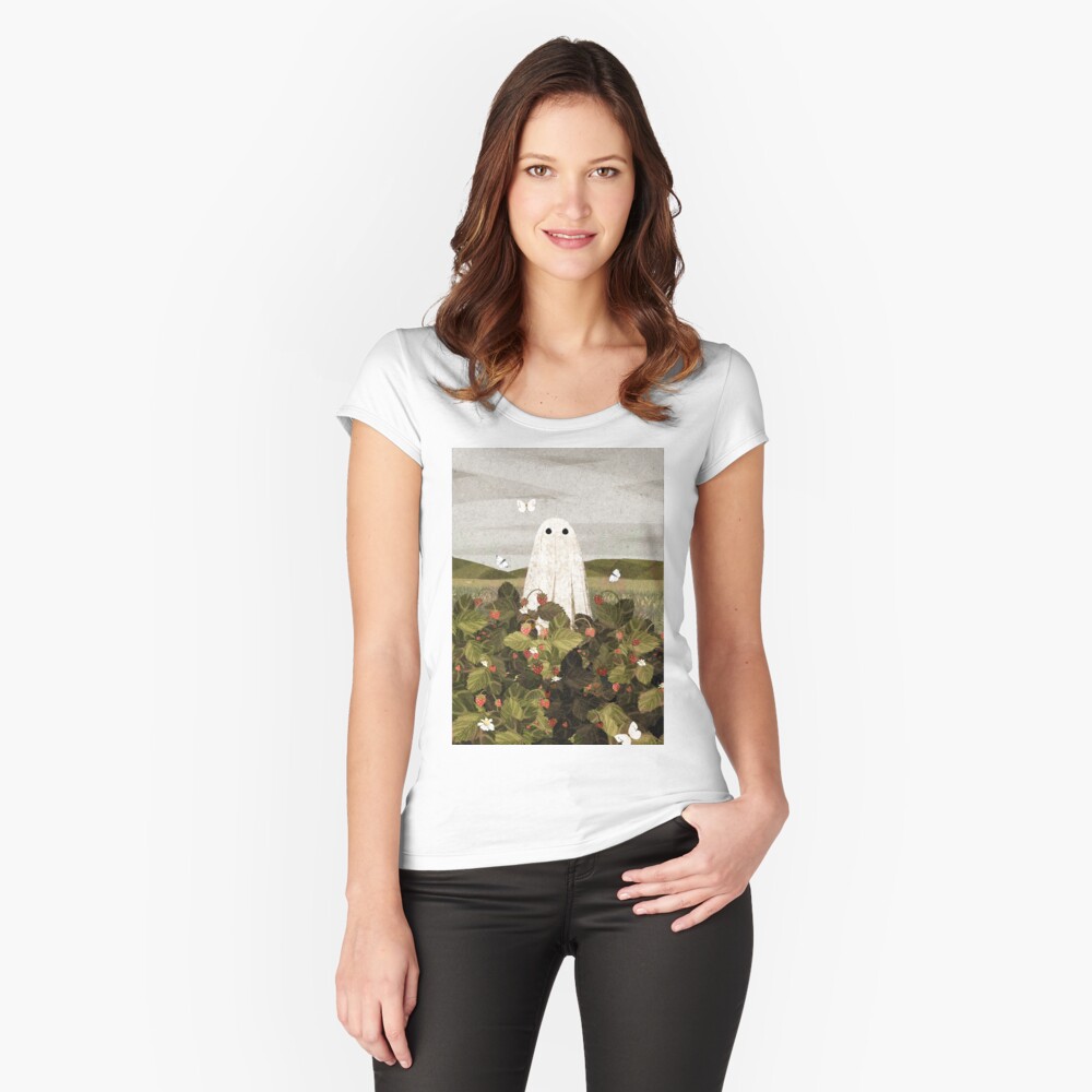 Item preview, Fitted Scoop T-Shirt designed and sold by katherineblower.