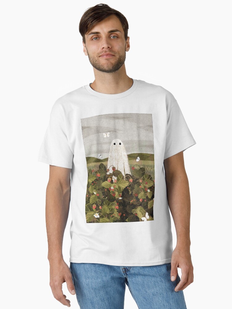 Thumbnail 2 of 7, Classic T-Shirt, Strawberry Fields designed and sold by katherineblower.
