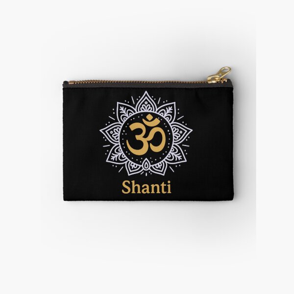 Item preview, Om Shanti - Hindu Peace Symbol Mandala Design designed and sold by NovaMoodCo.