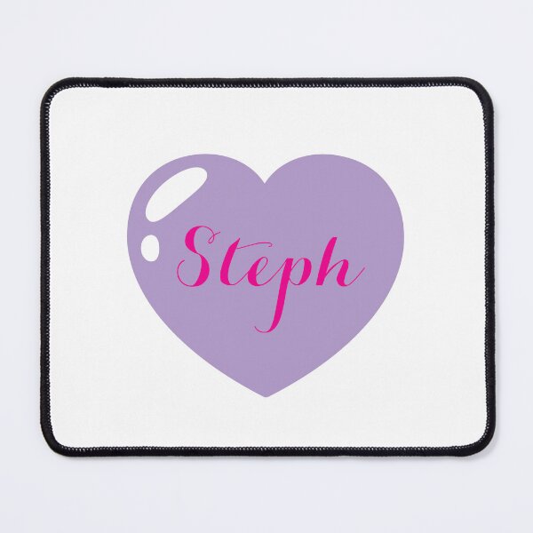 Item preview, Steph Name with purple Heart  designed and sold by Monika Howarth.