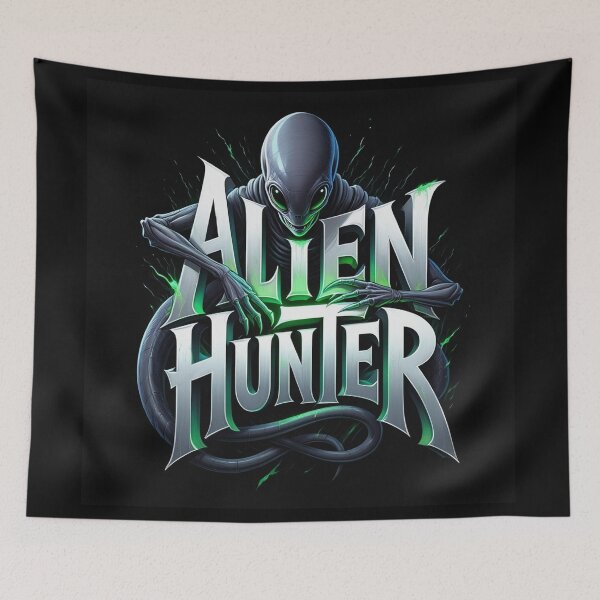 Item preview, Alien Hunter design designed and sold by Vintage Designs +.