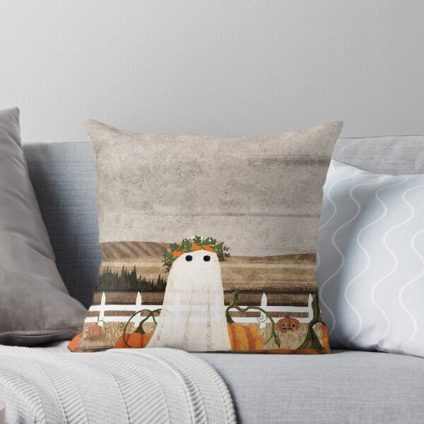 Item preview, There's a Ghost in the Pumpkins Patch Again... designed and sold by katherineblower.