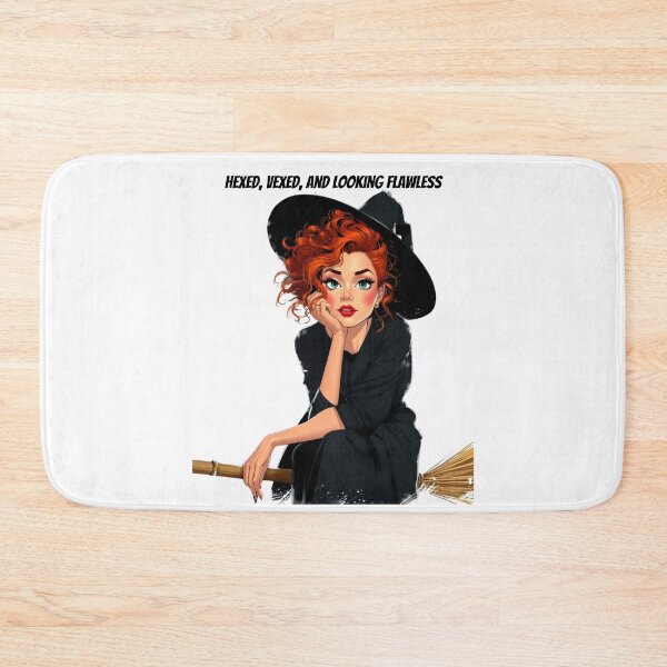 Item preview, Witch With Attitude, Ms Sass Looking Flawless designed and sold by QuirkyChicArts.