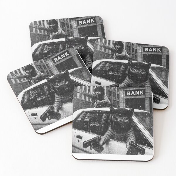Item preview, Bank Robber Cat  designed and sold by AShanDome.