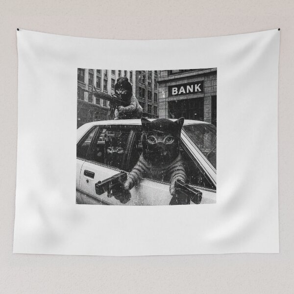 Item preview, Bank Robber Cat  designed and sold by AShanDome.