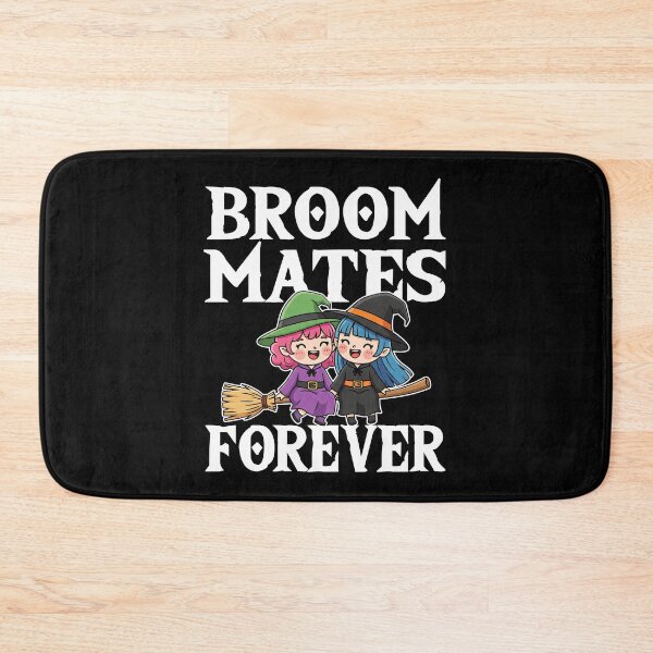 Item preview, BROOMMATES FOREVER - WITCH HALLOWEEN designed and sold by KEF Custom.