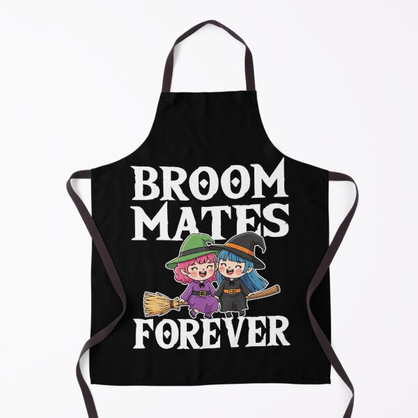 Item preview, BROOMMATES FOREVER - WITCH HALLOWEEN designed and sold by KEF Custom.