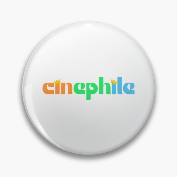 Item preview, Cinephile Colorful Typography designed and sold by AMCshoppingg.