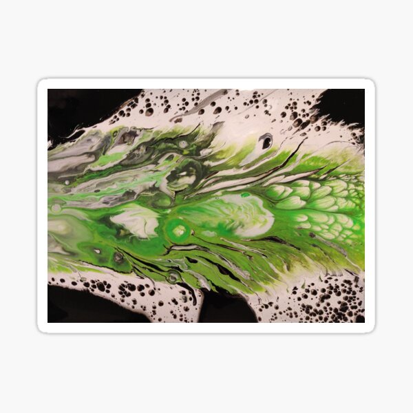 Item preview, Plumage - Paint Pour Art designed and sold by Lulu's Empourium.