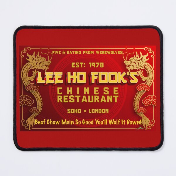 Item preview,  Lee Ho Fook's Chinese Restaurant Werewolves of London Sticker T-Shirt 01 designed and sold by OuterShellUK.