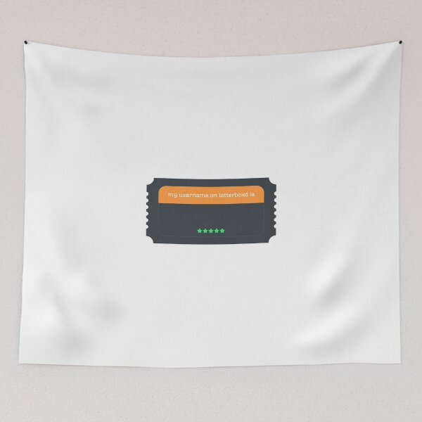 Item preview, my username on letterboxd is designed and sold by AMCshoppingg.