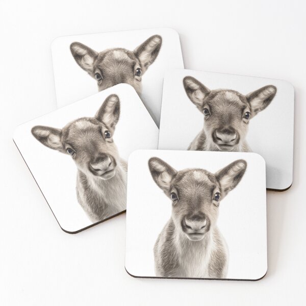 Item preview, Adorable Baby Reindeer for Cute Reindeer lovers designed and sold by LazyOwlStore.