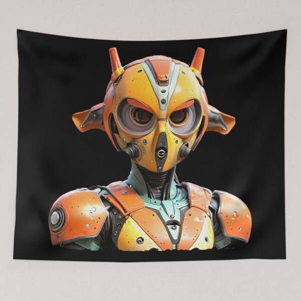 Item preview, Bright Robot 3D Sci-Fi designed and sold by Static-Fractal.