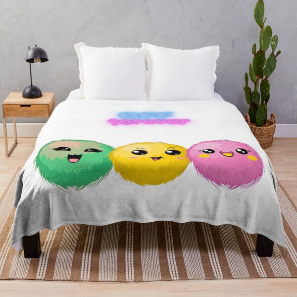 Item preview, BFF & Fluffy Faces – Adorable Friendship Vibes Collection designed and sold by farwawears.