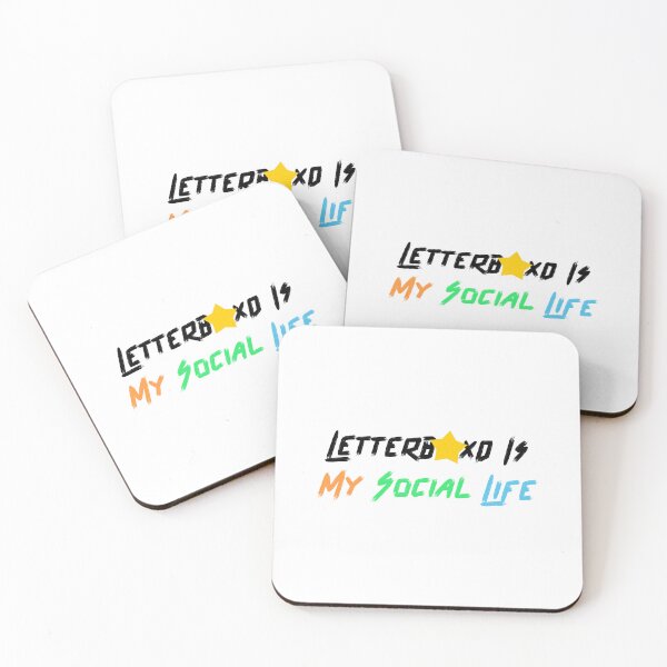 Item preview, Letterboxd is my social life - Colorful Typography designed and sold by AMCshoppingg.