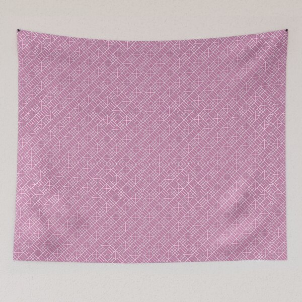 Item preview, geometric patterns in various shades of pink and white are arranged in two rows. designed and sold by CreativebyTKK.