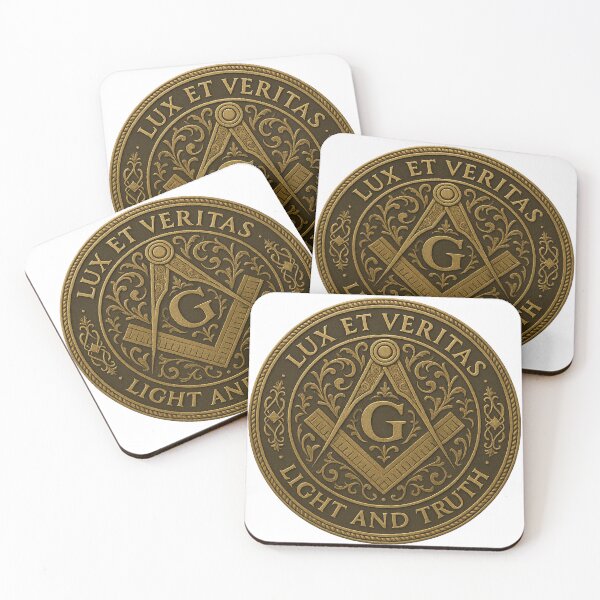 Item preview, Freemasons  Lux Et Veritas Light and Truth designed and sold by historyandmore.