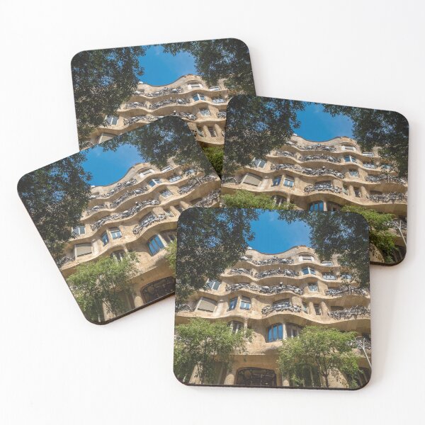 Item preview, Wavy stone facade and balconies, Casa Milà Barcelona designed and sold by bailey-cooper.