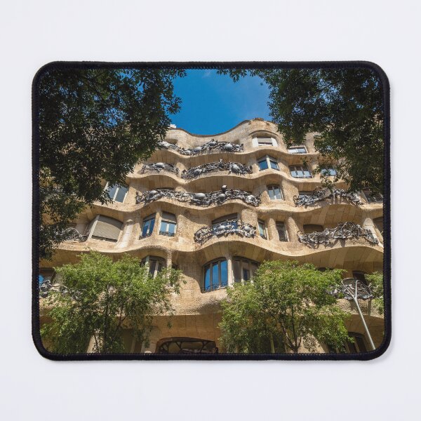Item preview, Wavy stone facade and balconies, Casa Milà Barcelona designed and sold by bailey-cooper.