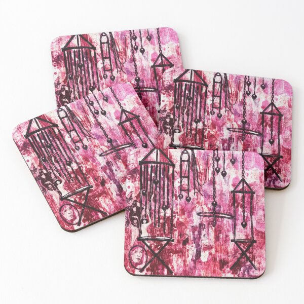 Item preview, Torture Room abstract art designed and sold by Vintage Designs +.