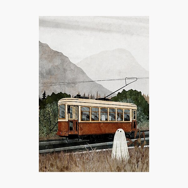 Item preview, Ghost Tram designed and sold by katherineblower.