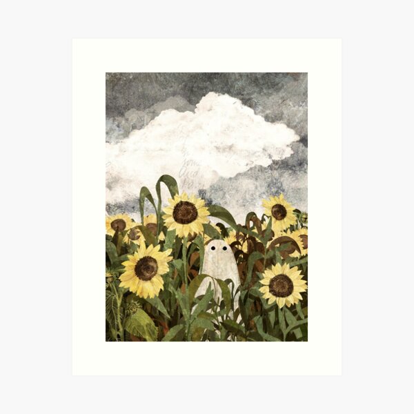 Item preview, There's A Ghost in the Sunflower Field Again... designed and sold by katherineblower.