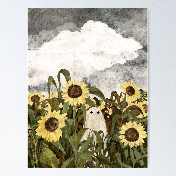 Item preview, There's A Ghost in the Sunflower Field Again... designed and sold by katherineblower.