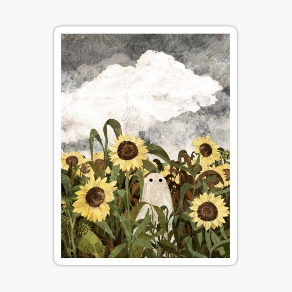 Item preview, There's A Ghost in the Sunflower Field Again... designed and sold by katherineblower.